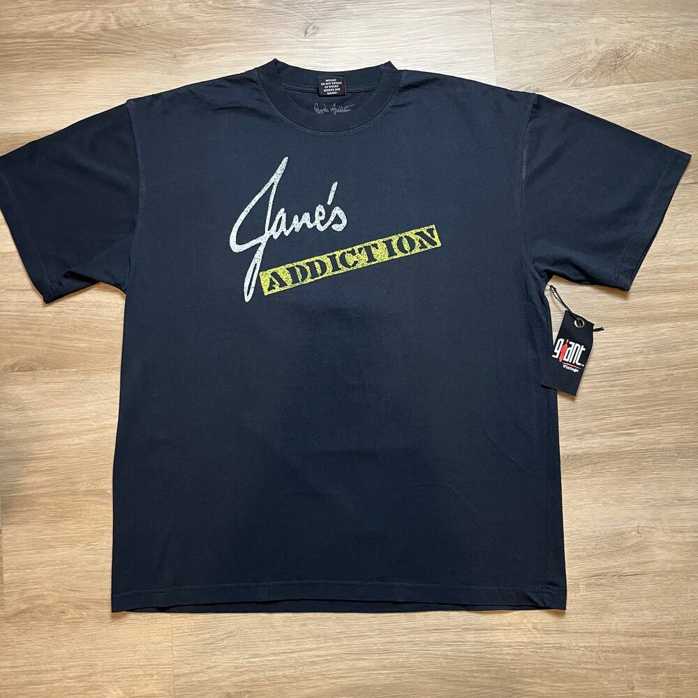 * NWT Jane's Addiction "Logo Collage" Giant Vintage Band Tee XL